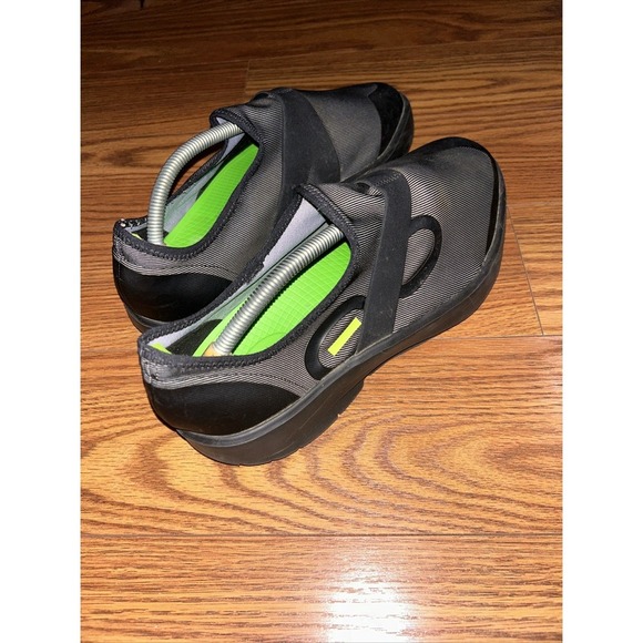 Oofos Oomg Fibre Low Black Gray Recovery Mesh Slip On Shoes‎ Men\'s Size 11 NWOT main image 4